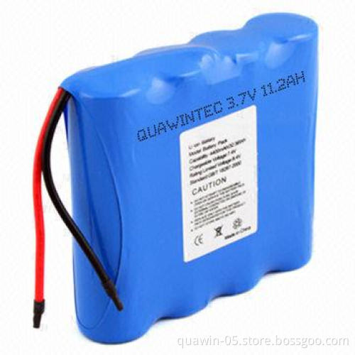2A 18650 Li-ion Battery Pack with 3.7V Voltage, 13.6Ah Capacity